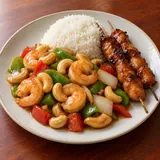 Illustrative image of D9 Shrimp with Cashew Nuts