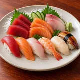 Illustrative image of Sushi & Sashimi Combo